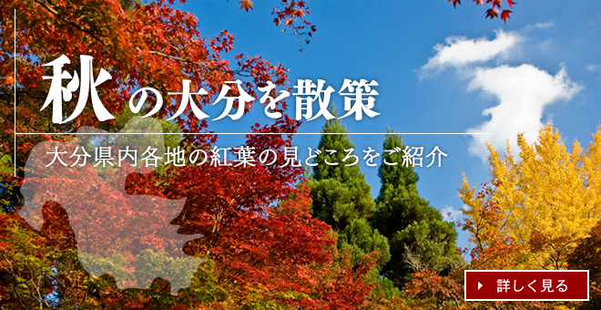 秋の大分を散策 大分県内各地の紅葉スポットを紹介